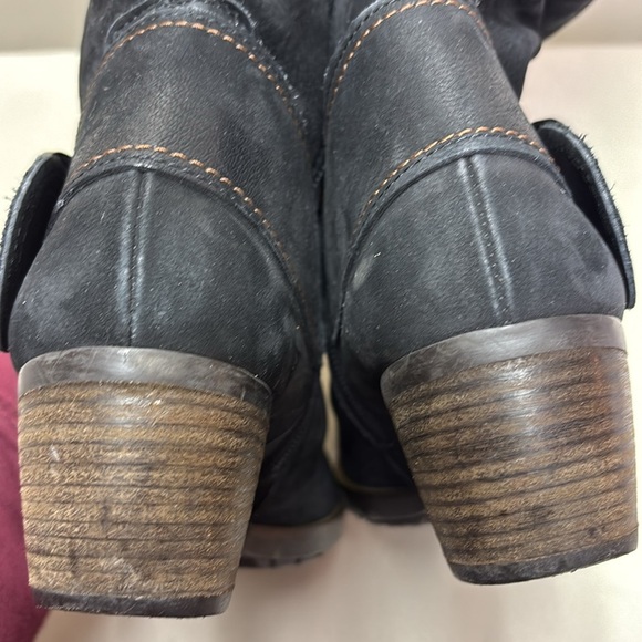 Paul Green Women's Black Knee-High Boots Size 7 - Picture 10 of 10